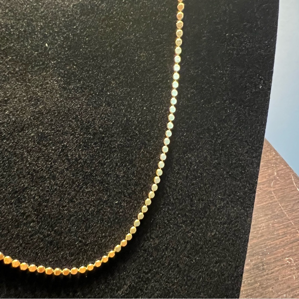 Brand new Stainless steel gold plated necklace